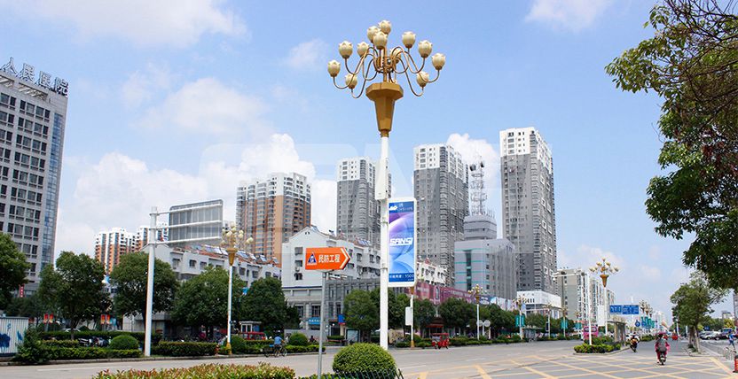 江蘇洪澤（zé）智慧路燈