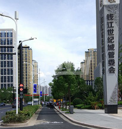 杭（háng）州錢江世紀（jì）城智慧路燈