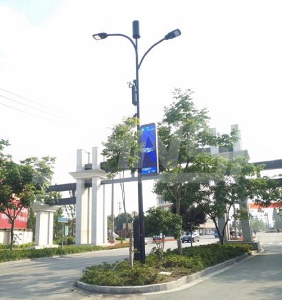浙江大雲繆家新農村智（zhì）慧路燈
