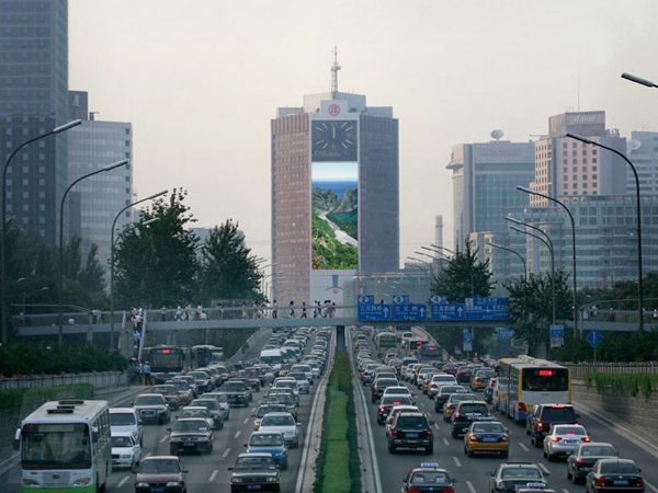 北京京信大（dà）廈室外（wài）led全彩顯示屏
