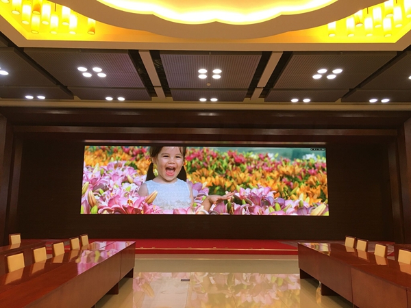 北京國（guó）防大學室內LED全彩屏（píng）