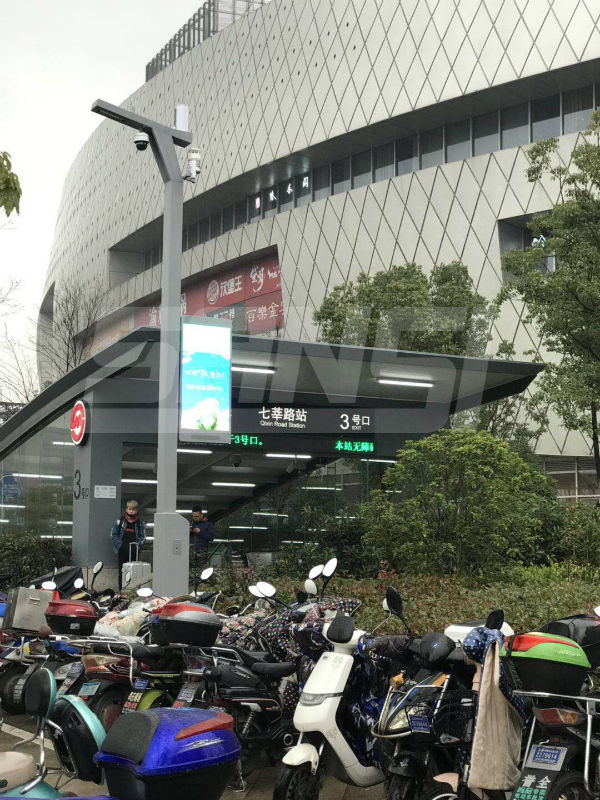 上海莘莊（zhuāng）商務區智慧路燈