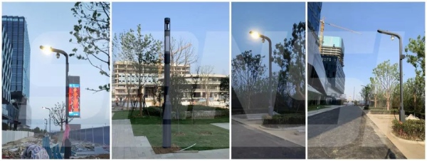 色多多AV导航智慧路（lù）燈在科創園區建設中（zhōng）主要功能