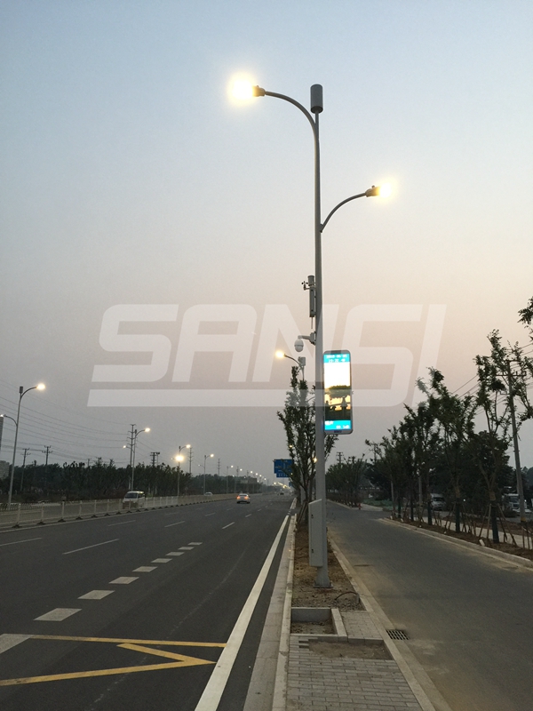 江蘇（sū）新沂智慧路燈