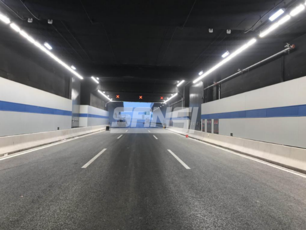 三（sān）思承建沿江通道越江隧道照明