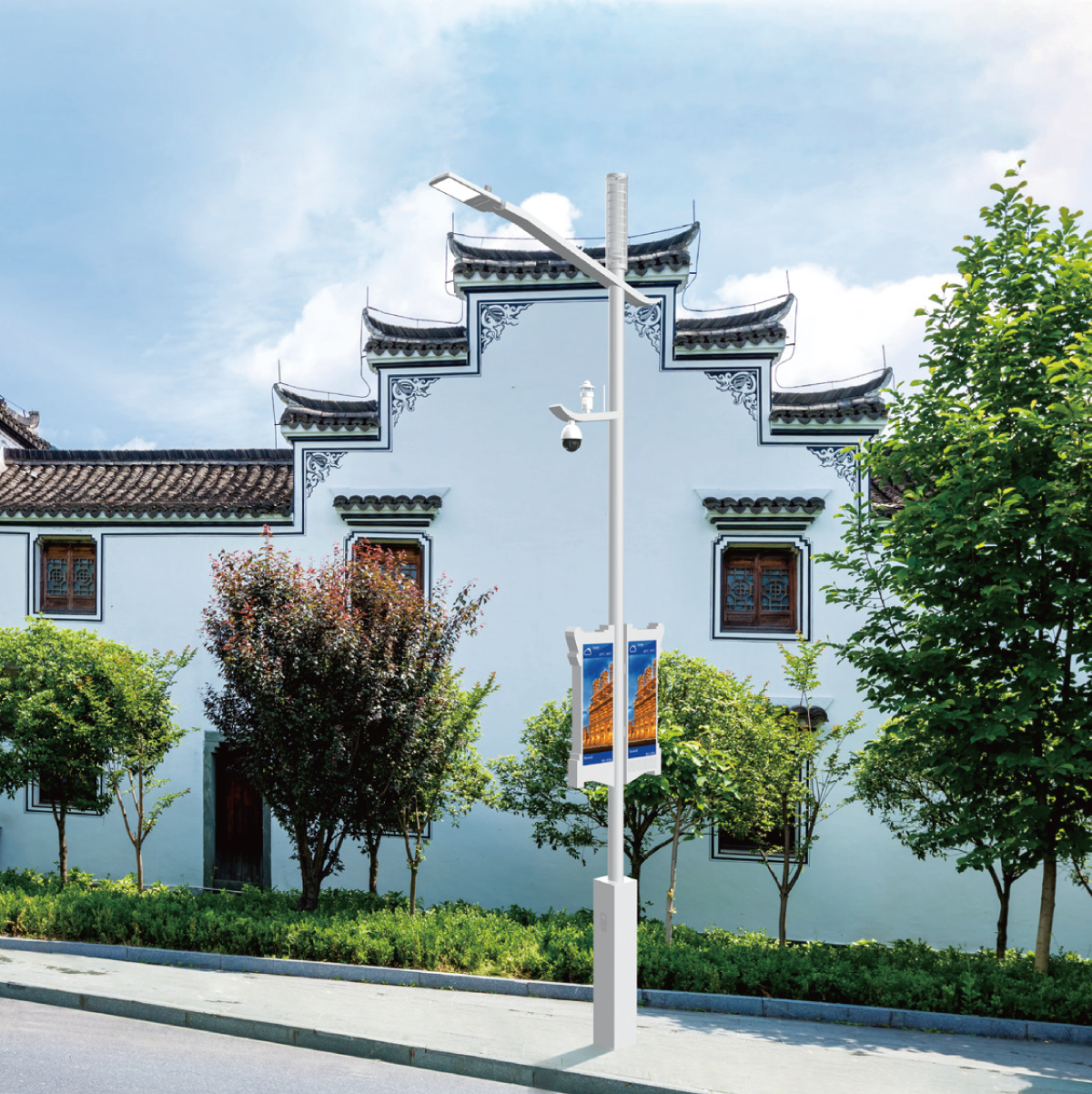 智慧路燈,智慧燈杆,智能路燈,智能燈杆,中坤,上（shàng）海色多多AV导航,中坤-智慧路燈