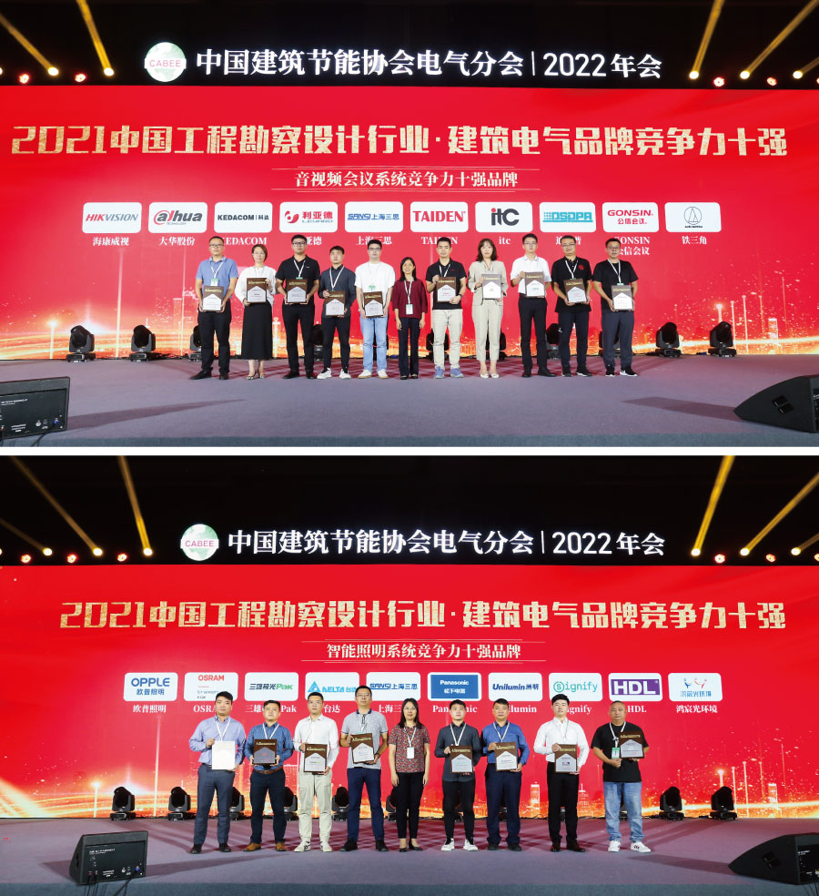 第10屆建築電氣（qì）品牌競爭力十強