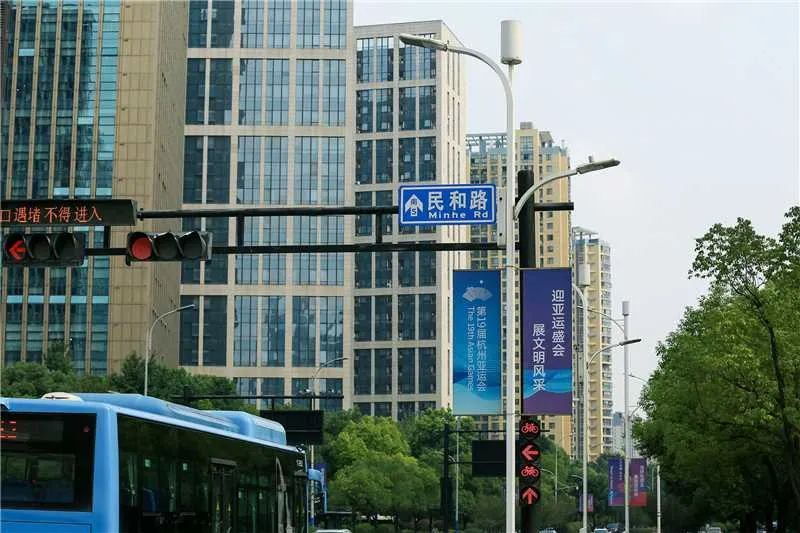 色多多AV导航,智慧燈杆,“10+N”模式點亮杭（háng）城網紅打卡街（jiē）