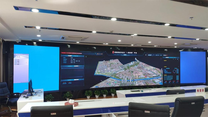 超高清,LED顯示技術,助力（lì）,智慧城市,信息可視化