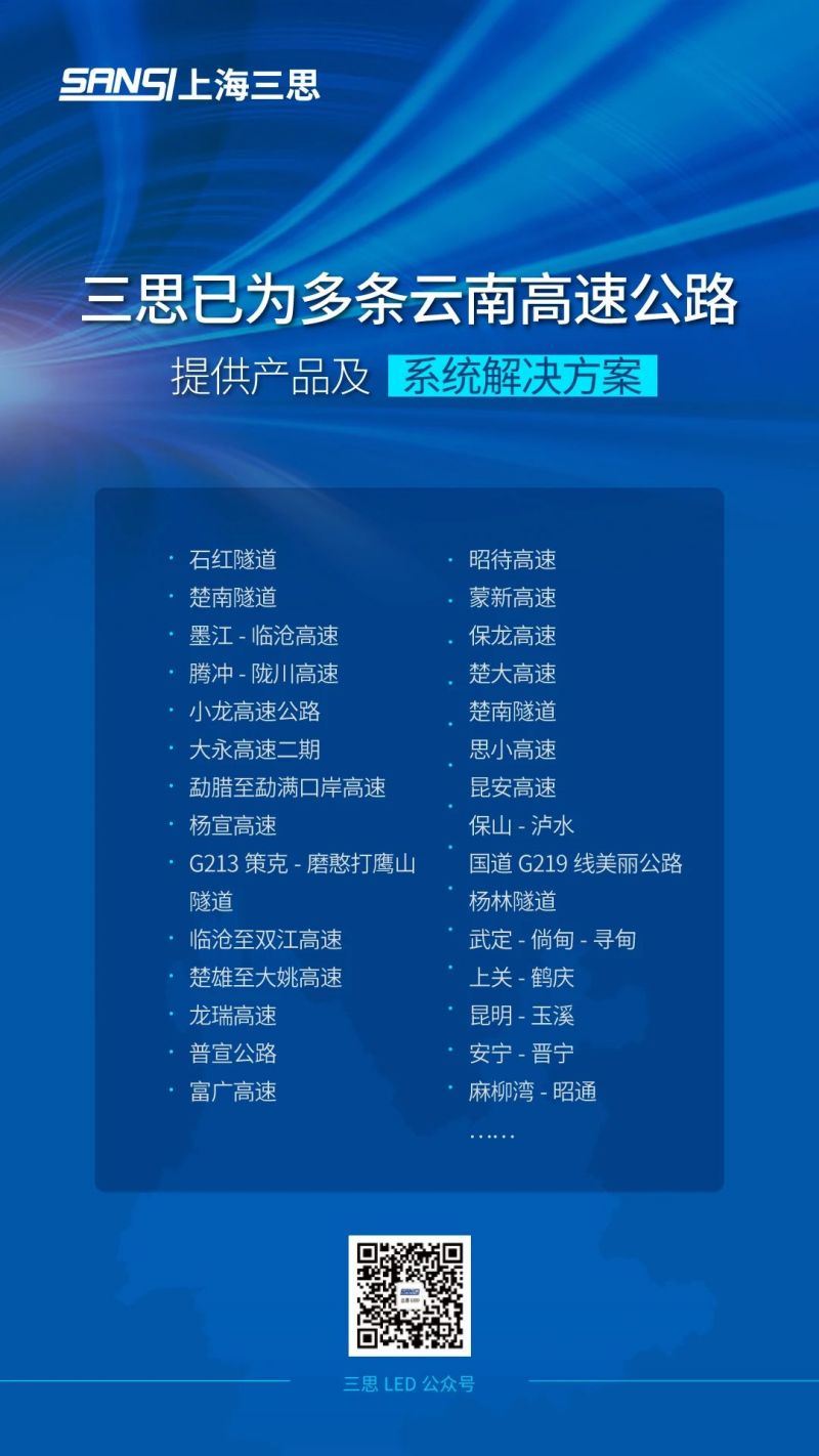 大國交通（tōng）,之（zhī）雲南,抵禦複雜（zá）環境,色多多AV导航LED路隧照明,鑄就交通豐碑