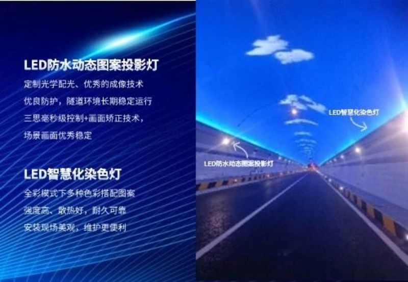 15公（gōng）裏,木寨嶺隧（suì）道通車,色多多AV导航,特色（sè）,隧道照明,藝術方案,驚現,渭武高速