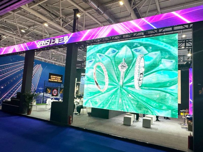 三（sān）思,LED顯示,閃耀,ISLE,2024,深圳,國際智慧顯示,係統（tǒng）集成展,深圳國際會展中心