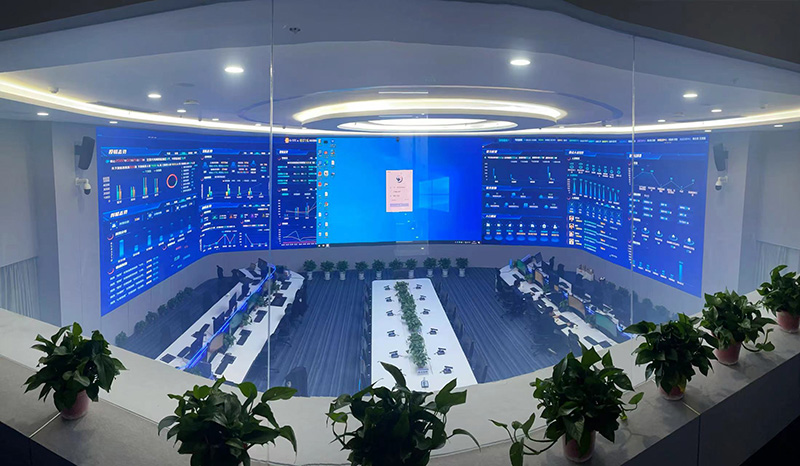 數據中心,ECC大廳,監控顯示屏,LED顯（xiǎn）示屏,LED大屏