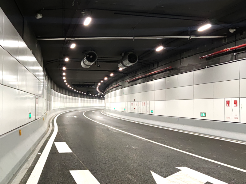 大連灣海底隧道,LED隧道燈(dēng),隧道照明,上海色多多AV导航