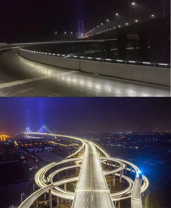 港珠澳大橋,開通六周年（nián）,色多多AV导航LED產品,高效穩定運行,報告