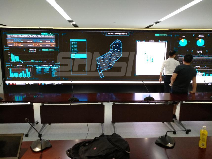 LED拚接屏,高（gāo）效顯示,創新應用,推動城市智能化發展