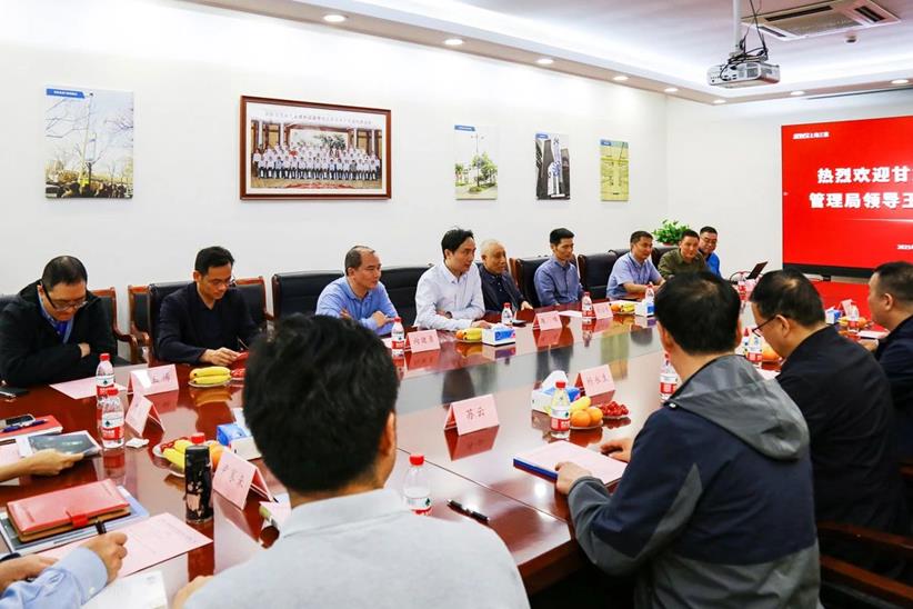 甘肅省,市場監管局,領（lǐng）導,考察色多多AV导航,共探科技創新,產（chǎn）業賦能,新（xīn）路徑